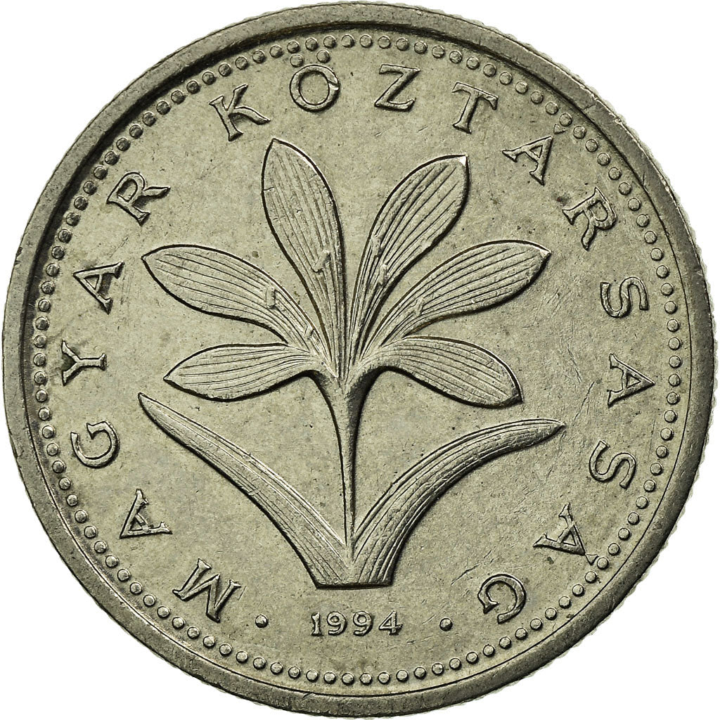 Munten, Hongarije, 2 Forint, 1994, ZF, Copper-nickel, KM:693