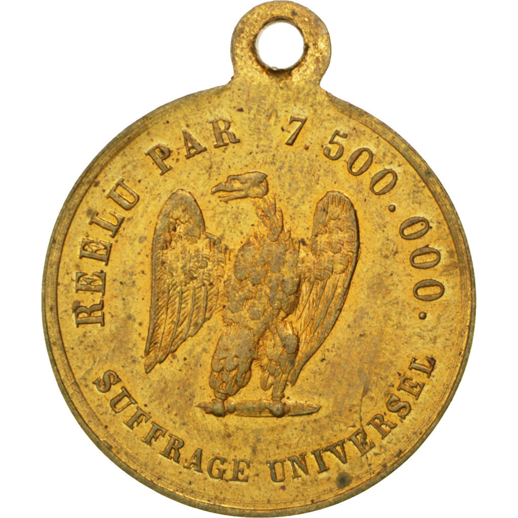 Le Prince Louis Napoléon réélu, Médaille