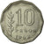 Coin, Argentina, 10 Pesos, 1962, EF(40-45), Nickel Clad Steel, KM:60