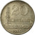 Coin, Brazil, 20 Centavos, 1970, EF(40-45), Copper-nickel, KM:579.2