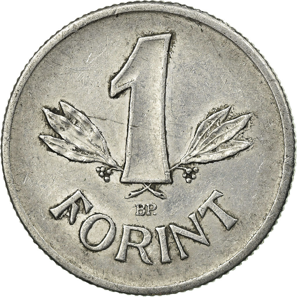 Coin, Hungary, Forint, 1976, EF(40-45), Aluminum, KM:575