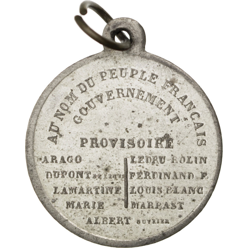 FRANCE, Politics, Society, War, French Second Republic, Medal, AU(50-53), Tin,..