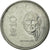 Moneta, Mexico, 10 Pesos, 1987, Mexico City, EF(40-45), Stal nierdzewna, KM:512