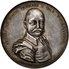 Poland, Politics, Society, War, Medal, AU(55-58), Silver, 50, 58.00