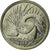 Moeda, Singapura, 5 Cents, 1981, Singapore Mint, EF(40-45), Aço Revestido a