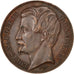 Francia, Medal, French Second Republic, History, BB+, Bronzo, 35