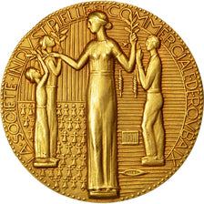 FRANCE, Business & industry, French Fifth Republic, Medal, MS(60-62), Bronze,...