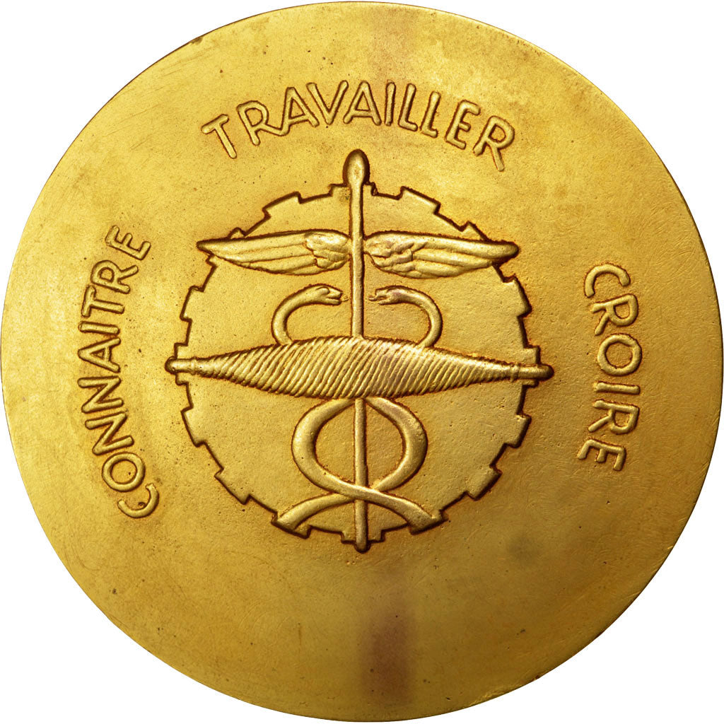 FRANCE, Business & industry, French Fifth Republic, Medal, MS(60-62), Bronze,...