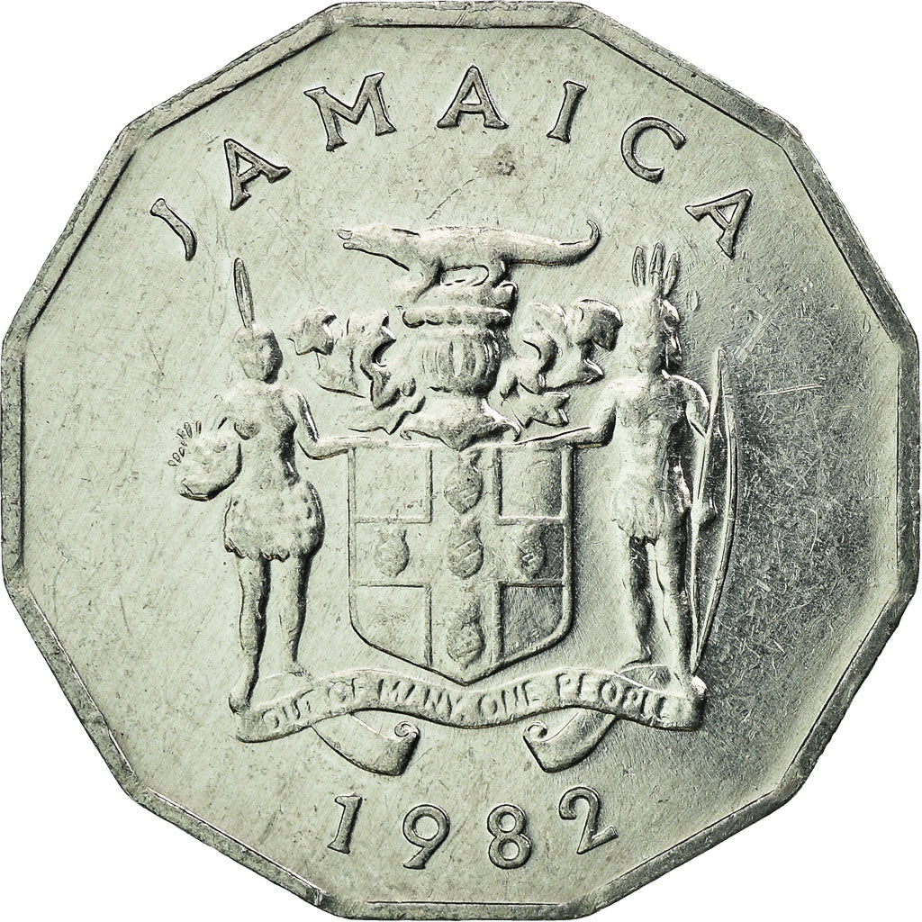 Coin, Jamaica, Elizabeth II, Cent, 1982, British Royal Mint, EF(40-45)