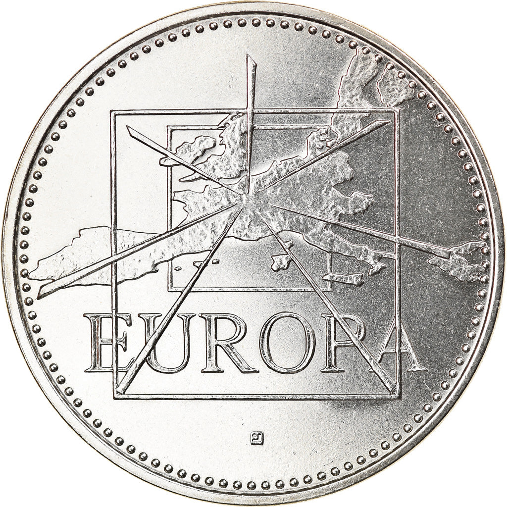 France, Médaille, Ecu Europa, Politics, Society, War, 1997, FDC, Copper-nickel