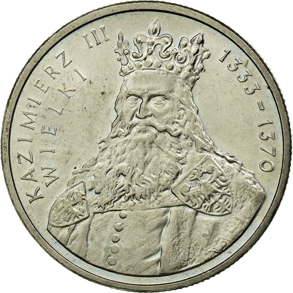 Moneta, Polonia, 100 Zlotych, 1987, Warsaw, BB, Rame-nichel, KM:167
