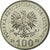 Moneta, Polonia, 100 Zlotych, 1987, Warsaw, BB, Rame-nichel, KM:167