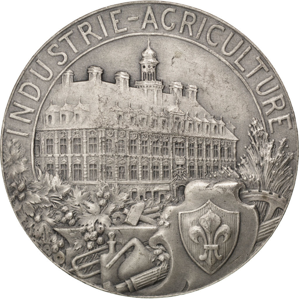 Francia, Medal, French Third Republic, Business & industry, Lefebvre, MBC+