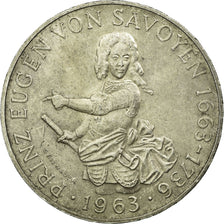 Coin, Austria, 25 Schilling, 1963, AU(50-53), Silver, KM:2893