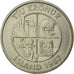 Moneda, Islandia, 10 Kronur, 1987, MBC, Cobre - níquel, KM:29.1