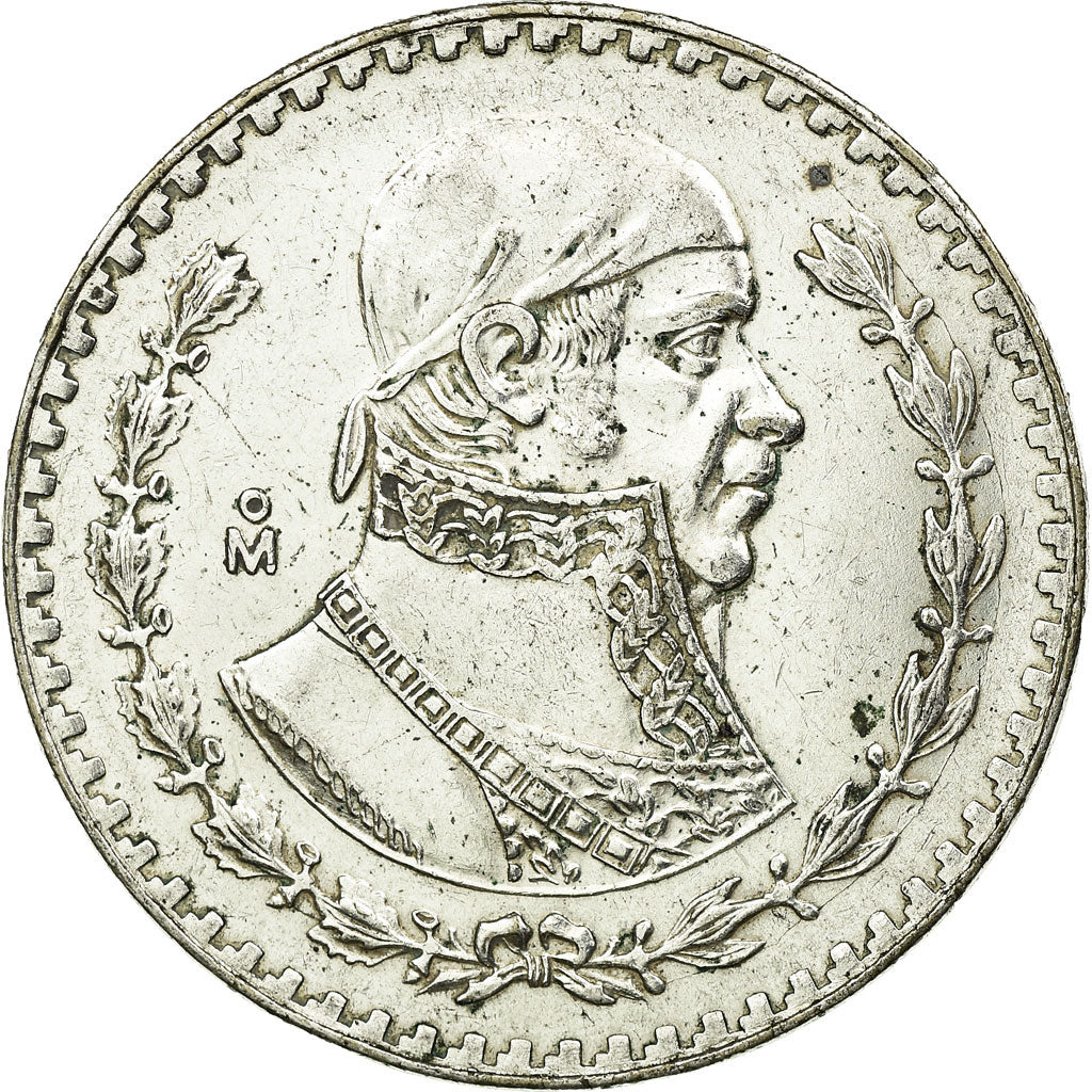 Coin, Mexico, Peso, 1966, Mexico City, VF(30-35), Silver, KM:459