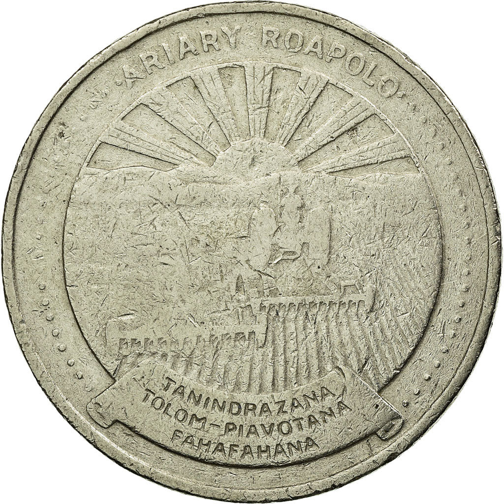 Münze, Madagascar, 20 Ariary, 1978, British Royal Mint, SS, Nickel, KM:14