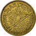 Moneta, Marocco, Mohammed V, 50 Centimes, 1945, Paris, BB, Alluminio-bronzo