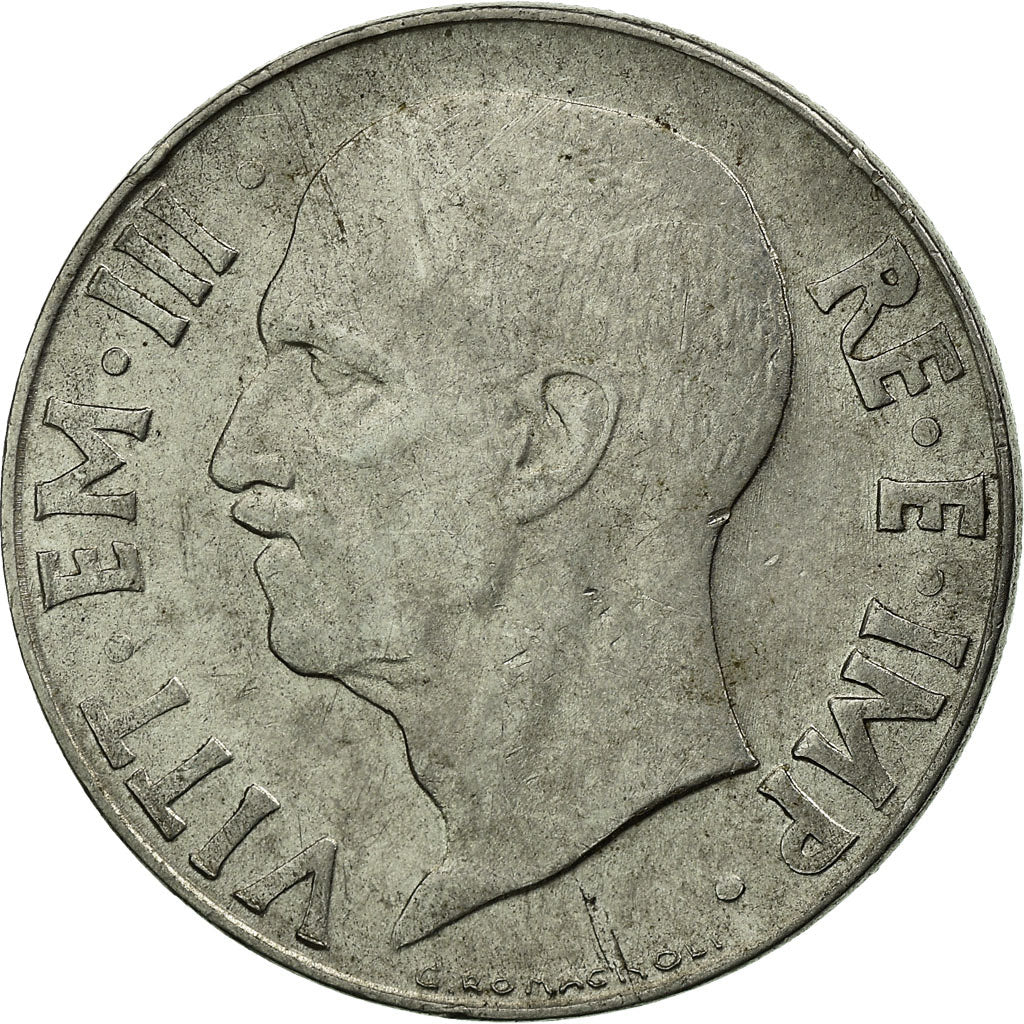 Coin, Italy, Vittorio Emanuele III, 20 Centesimi, 1942, Rome, VF(30-35)