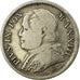 Moneta, DEPARTAMENTY WŁOSKIE, PAPAL STATES, Pius IX, Lira, 1868, VF(20-25)