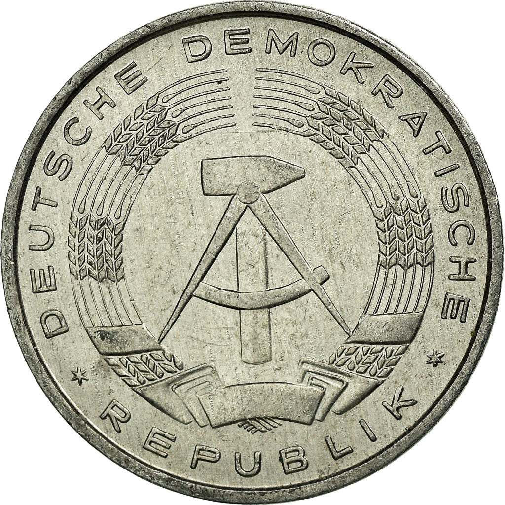 Monnaie, GERMAN-DEMOCRATIC REPUBLIC, 10 Pfennig, 1981, Berlin, TTB, Aluminium