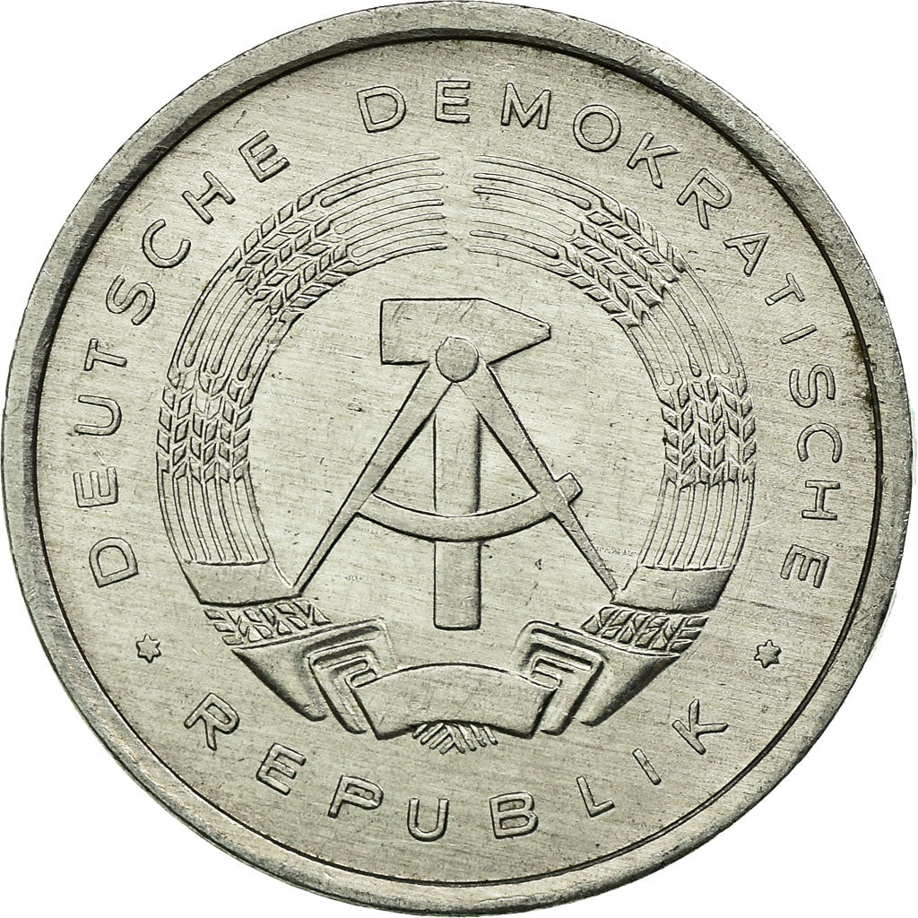 Munten, DUITSE DEMOCRATISCHE REPUBLIEK, 5 Pfennig, 1979, Berlin, ZF, Aluminium