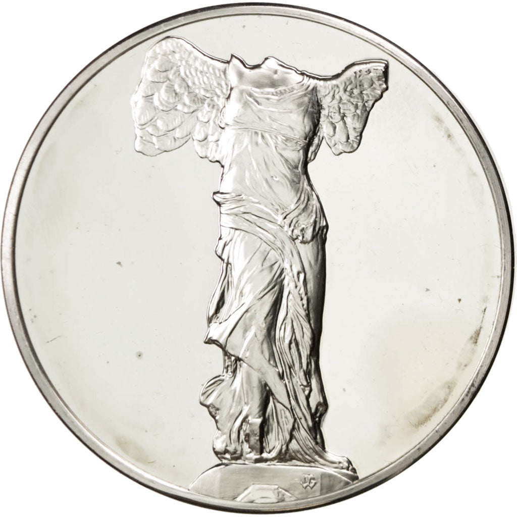 Francia, Medal, French Fifth Republic, Arts & Culture, EBC+, Plata