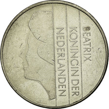 Coin, Netherlands, Beatrix, 2-1/2 Gulden, 1995, EF(40-45), Nickel, KM:206