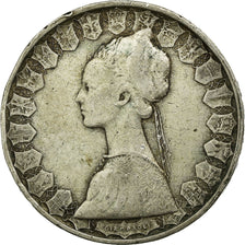 Coin, Italy, 500 Lire, 1959, Rome, EF(40-45), Silver, KM:98