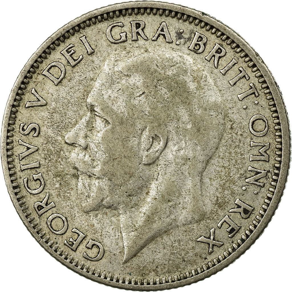 Coin, Great Britain, George V, Shilling, 1927, EF(40-45), Silver, KM:833