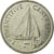 Munten, Bahama's, Elizabeth II, 25 Cents, 1969, Franklin Mint, ZF, Nickel, KM:6