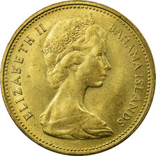 Coin, Bahamas, Elizabeth II, Cent, 1966, AU(55-58), Nickel-brass, KM:2