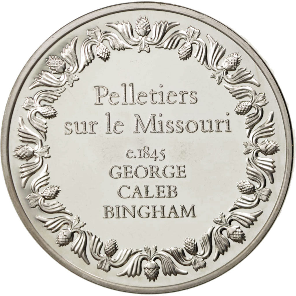 Francja, Medal, Piąta Republika Francuska, Sztuka i Kultura, MS(60-62), Srebro