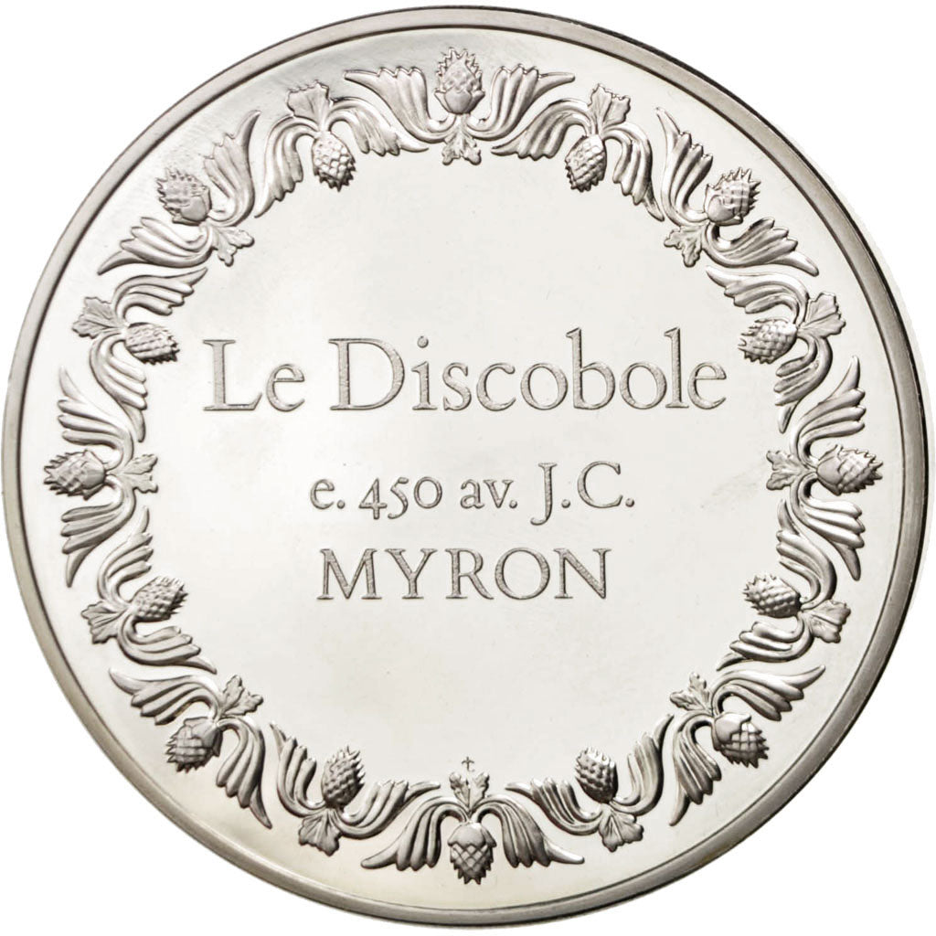 FRANCE, Arts & Culture, French Fifth Republic, Medal, MS(60-62), Silver, 50,...