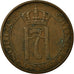 Coin, Norway, Haakon VII, 5 Öre, 1939, Kongsberg, EF(40-45), Bronze, KM:368