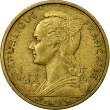 Münze, Réunion, 10 Francs, 1973, SS, Aluminum-Nickel-Bronze, KM:10a