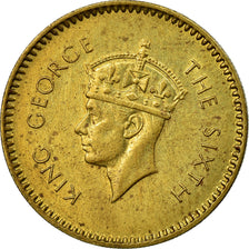 Coin, Ceylon, George VI, 25 Cents, 1951, EF(40-45), Nickel-brass, KM:122