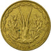 Moneda, Estados del África Occidental, 25 Francs, 1978, MBC, Aluminio - bronce