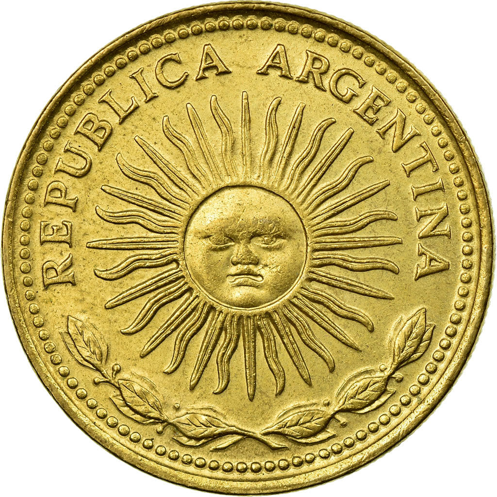 Coin, Argentina, 10 Pesos, 1978, AU(55-58), Aluminum-Bronze, KM:72