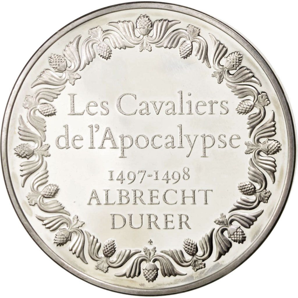 FRANCE, Arts & Culture, French Fifth Republic, Token, MS(60-62), Silver, 65.60