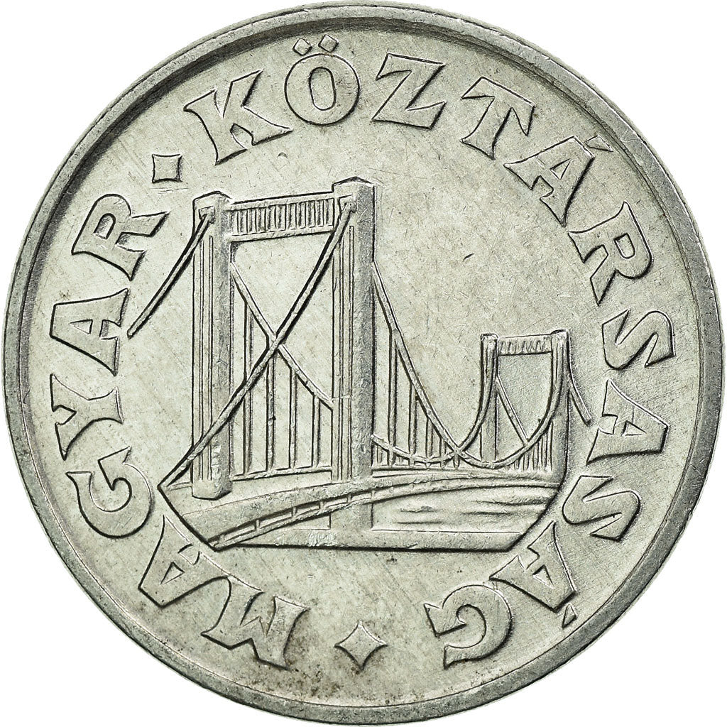Munten, Hongarije, 50 Fillér, 1990, Budapest, PR, Aluminium, KM:677