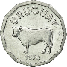 Coin, Uruguay, 5 Centesimos, 1978, Santiago, EF(40-45), Aluminum, KM:73