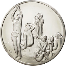 Francja, Medal, Piąta Republika Francuska, Sztuka i Kultura, MS(60-62), Srebro