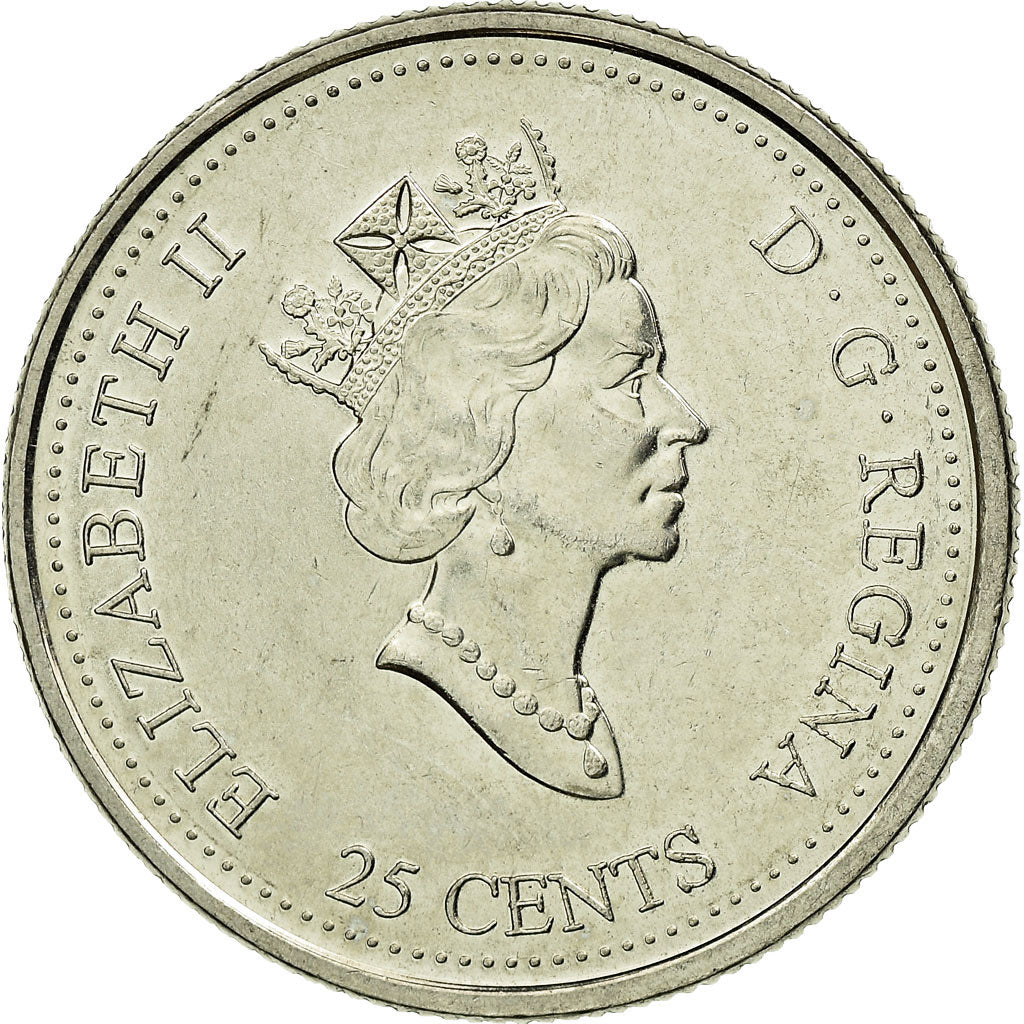 Münze, Kanada, Elizabeth II, 25 Cents, 1999, Royal Canadian Mint, Ottawa, SS