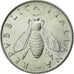 Coin, Italy, 2 Lire, 1970, Rome, EF(40-45), Aluminum, KM:94