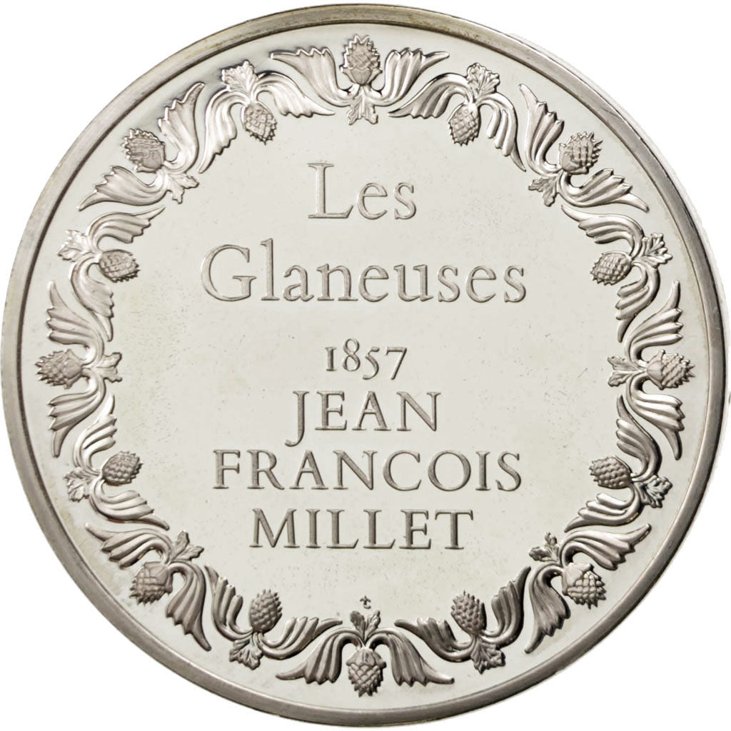 FRANCE, Arts & Culture, French Fifth Republic, Medal, MS(60-62), Silver, 50,...
