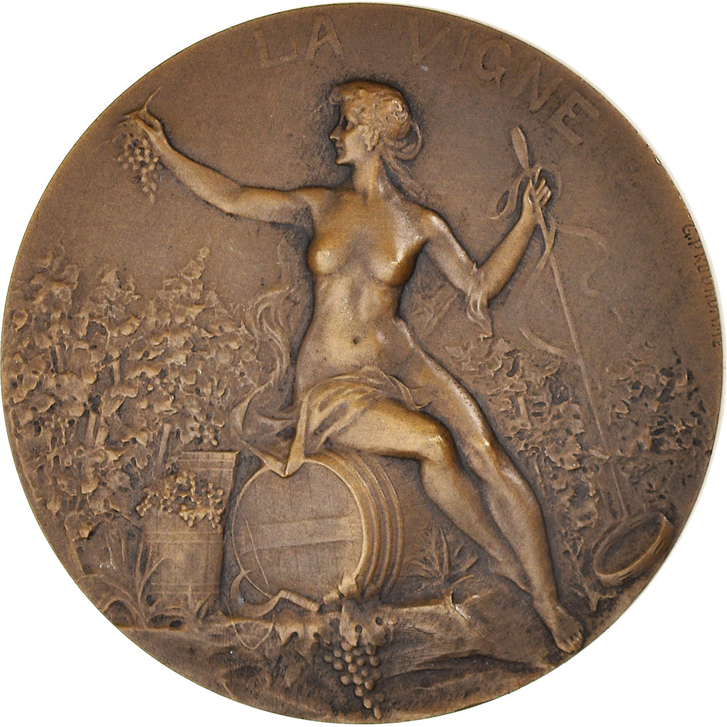 Francia, medalla, La Vigne, Société d'Horticulture de Tarn-et-Garonne