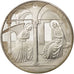 FRANCE, Arts & Culture, French Fifth Republic, Medal, MS(60-62), Silver, 50,...