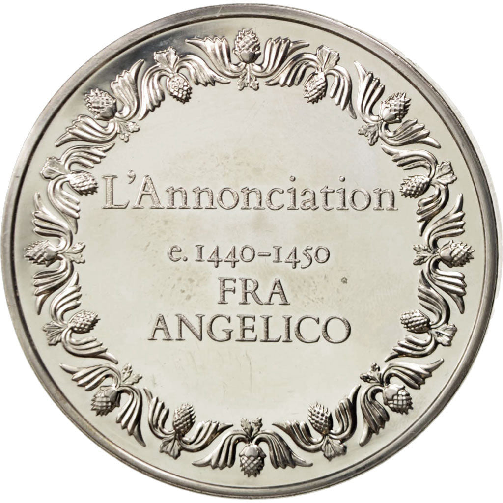 FRANCE, Arts & Culture, French Fifth Republic, Medal, MS(60-62), Silver, 50,...