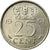 Moneta, Paesi Bassi, Juliana, 25 Cents, 1961, BB, Nichel, KM:183